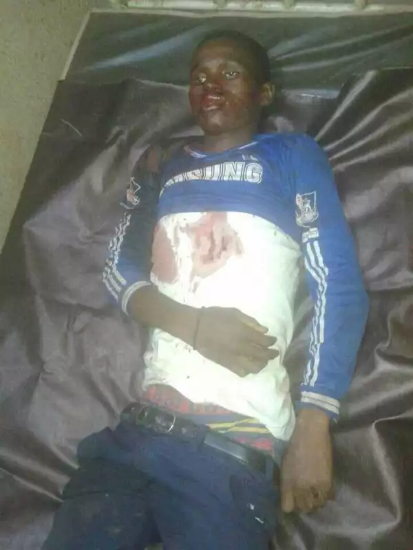 16-Year-Old Boy Shot Dead By Trigger Happy Policeman In Imo State. Graphic Photos
